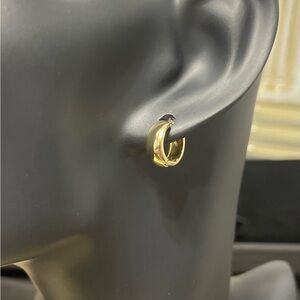 Solid Round Earrings / Solido Redondo Aro Aretes